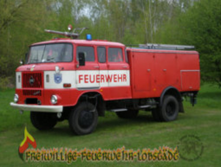 Ehemaliges TLF 16 der Feuerwehr Lobstädt